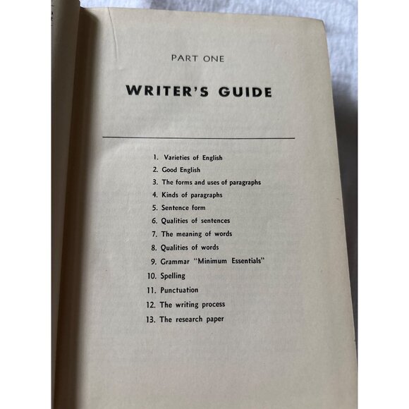 Writers Guide And Index To English By Porter G. Perrin 1942 Hardcover - Picture 12 of 16